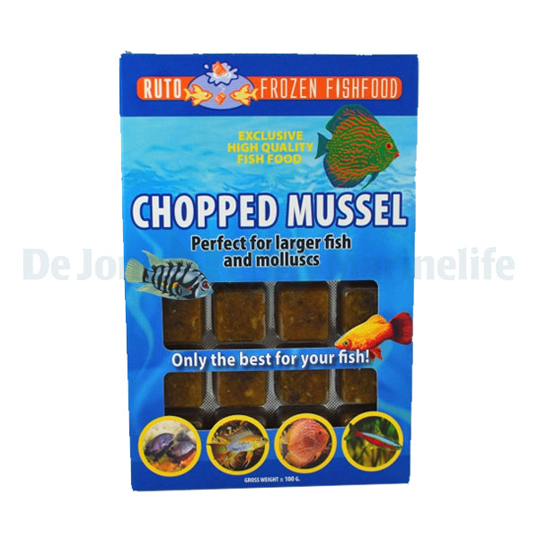 Chopped Mussels - 100 g Blister - 20 Cube New Line - 5 pcs