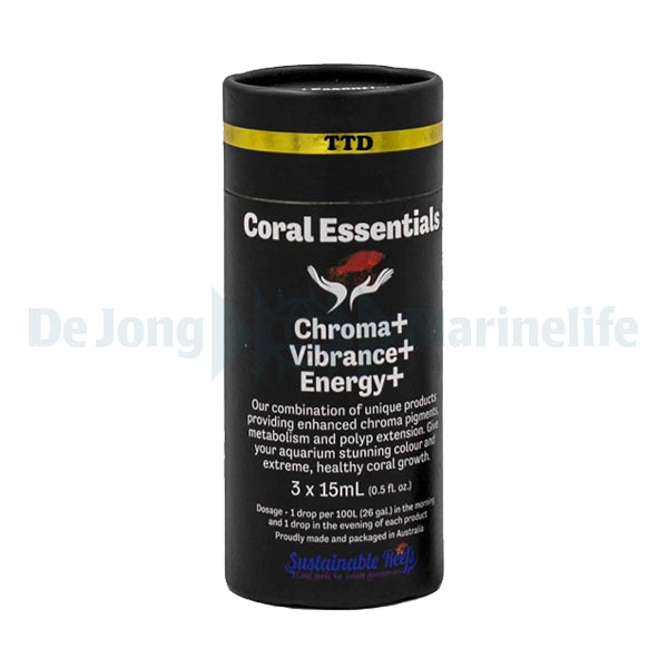 Coral Essentials Chroma, Vibrance, Energy - 3x15 ml
