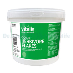 Cichlid Herbivore Flakes - 250g