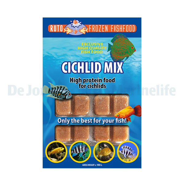 Cichlid Mix - 100 g Blister - 20 Cube New Line - 5 pcs
