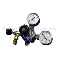 CO2 Regulator with 2 Gauges + Pinwheel Adjustment