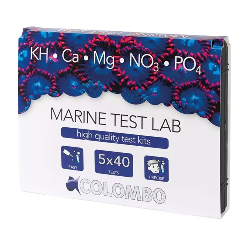 Colombo Marine Testlab KH-CA-MG-NO3-PO4