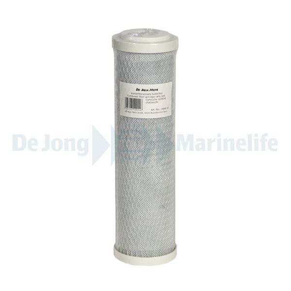 Combined filter cartridge carb./sed.
