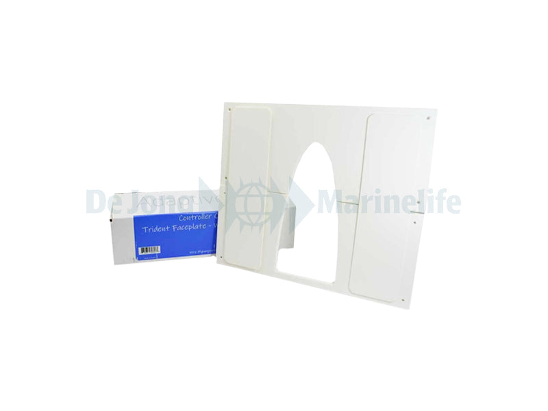 Controller Cabinet Trident Faceplate - White - Quad Slat