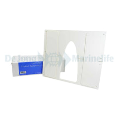 Controller Cabinet Trident Faceplate - White - Quad Slat