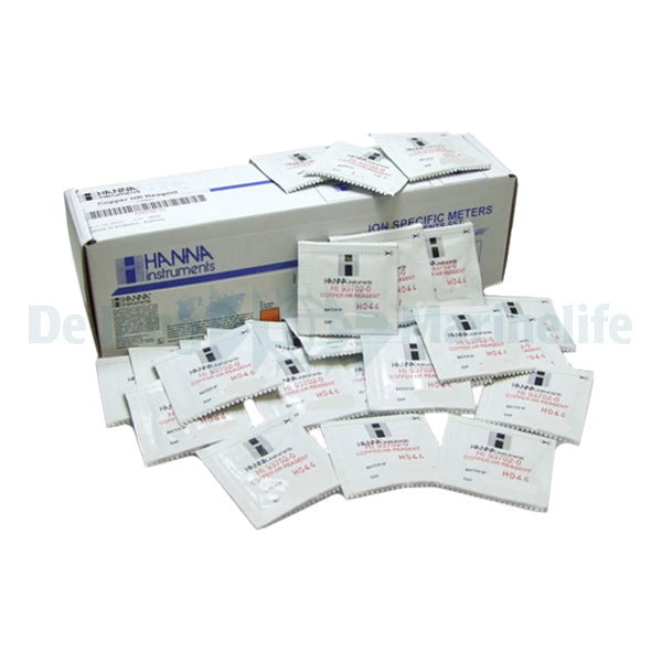 Reagents for Free Copper - high measuring range - 0.00 to 5m