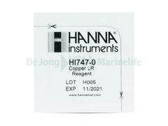 Reagents for Copper LR: 0.00 to 1,500 mg / L -25 tests