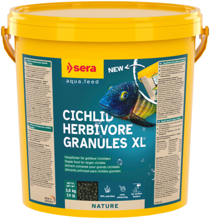 sera Cichlid Herbivore Granules XL