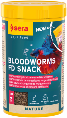 sera Bloodworms FD Snack