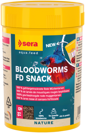 sera Bloodworms FD Snack
