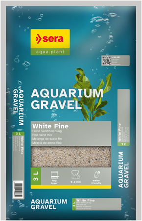 Sera Aquarium Gravel White Fine