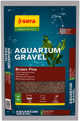 sera Aquarium Gravel Brown Fine