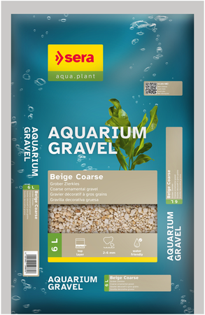 sera Aquarium Gravel Beige Coarse
