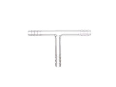 Glass T piece
