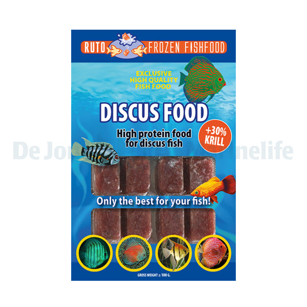 Discusfood 30% Krill - 100g Blister - 20 Cube New Line 5 pcs