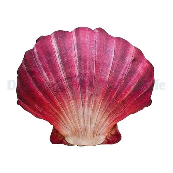 Scallop Pillow Purple - Medium