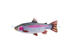 Rainbow Trout Pillow - Medium