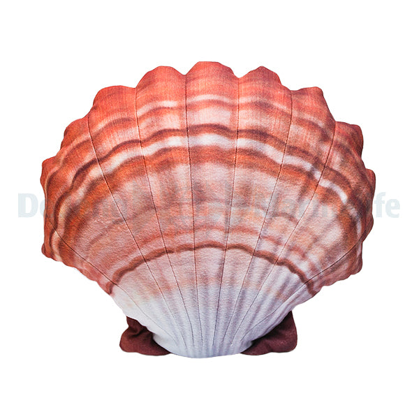 Scallop Pillow Orange - Medium
