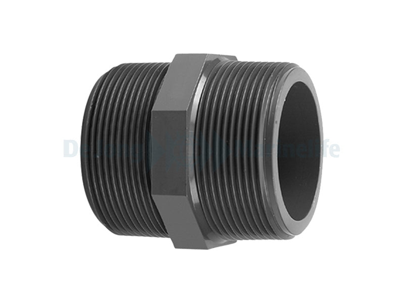 Double nipple 1 1/2" x 2"