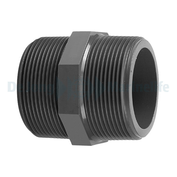 Double nipple 1/2" x 1/2"