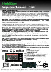 HABISTAT DIGITALE TEMPERATUUR THERMOSTAAT TIMER 600 WATT