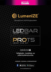LUMENIZE JUNGLE DAWN LED BAR 290 MM 18 WATT