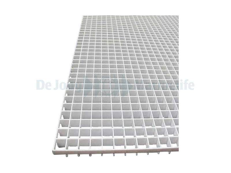 Egg Crate 120x60 - Stekkenrooster (White)