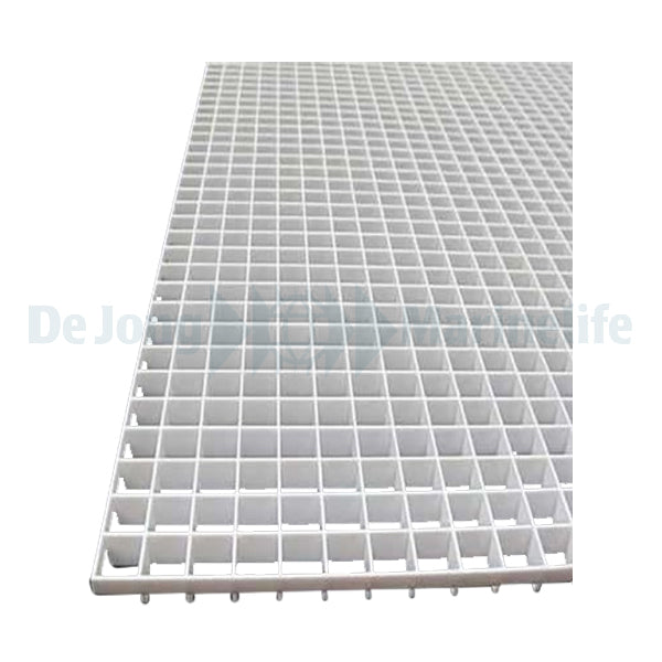 Egg Crate 120x60 - Stekkenrooster (White)