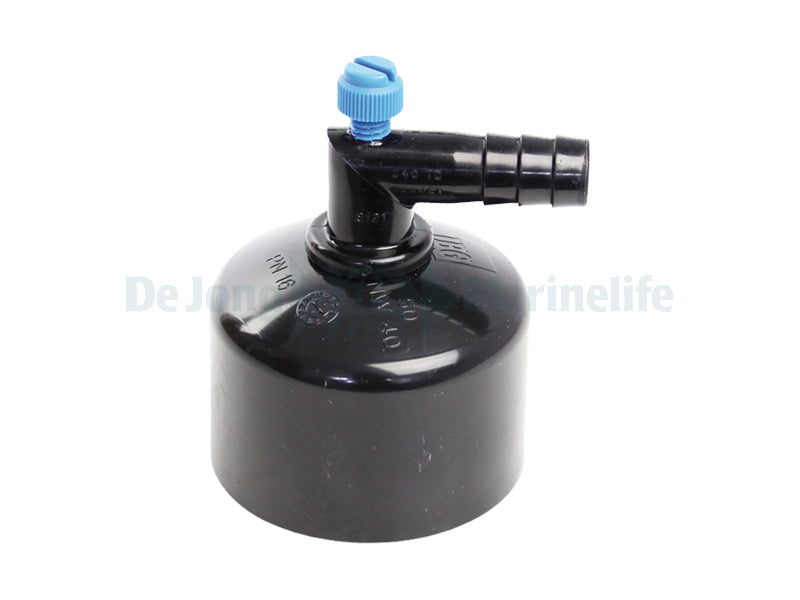End cap with hose fitting