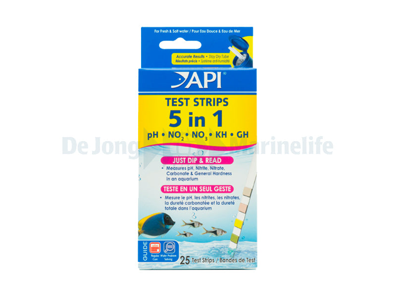 F/S 5 In 1 Aquarium Test Strips