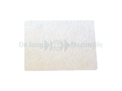 Felt on the outside, 77 x 59 mm (3.03 x 2.3 in.)