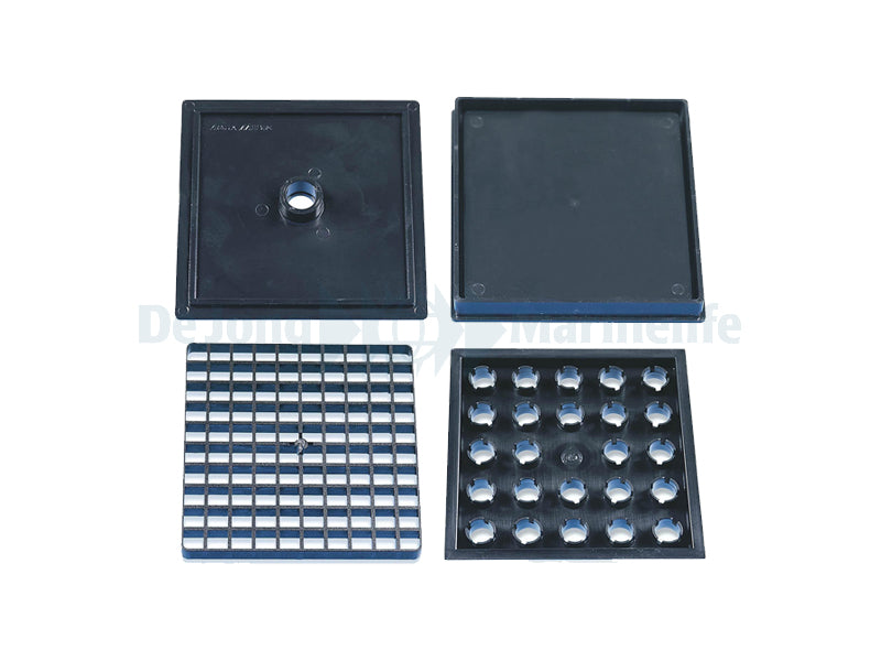 Grid for quadratic pipe 15 x 15 cm