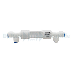 Flow restrictor 400 with connections plantium line plus