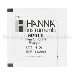 Free Chlorine Reagents LR, 0.00 to 2.50 mg/l - 25 pcs