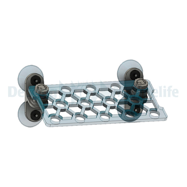 HBC Glass Frag Rack Pro - 200 mm + 30° Holders