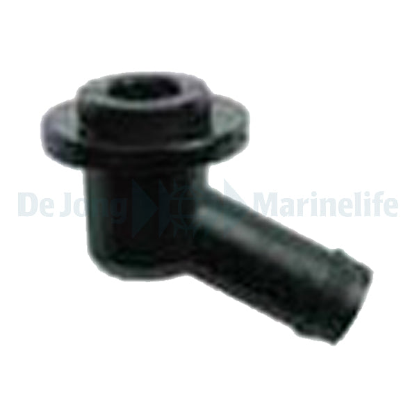Glue-in nipple 30° for hose, ø4 x 6 mm (.15 x .23 in.)