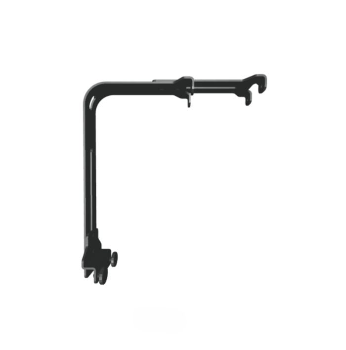 Extension for mounting arm TESZLA / MINOX - Silver