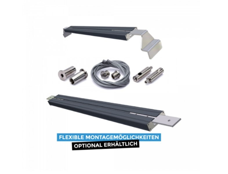 PULZAR G-3 deepblue- 40 Watt 495 mm (Set) - Anthracite