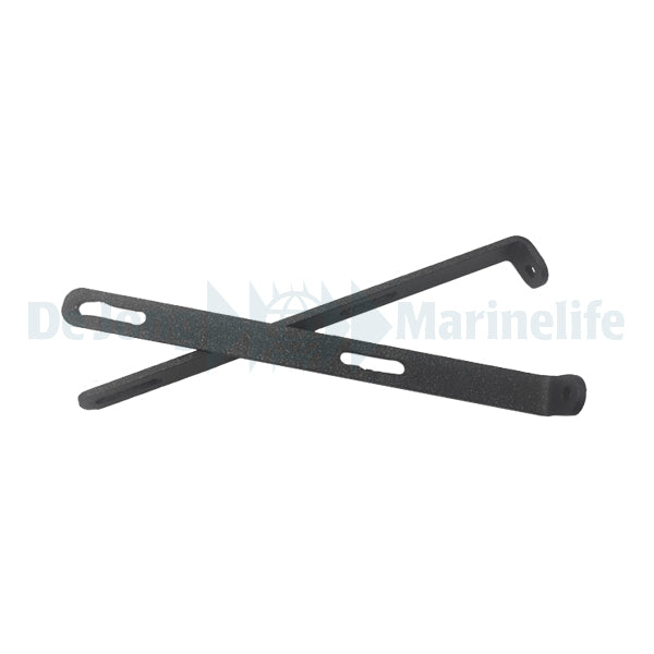 Aquarium attachment holder extension - Irridium Metallic