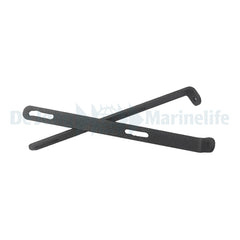 Aquarium attachment holder extension - Irridium Metallic