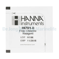 Free Chlorine Reagents LR, 0.00 to 2.50 mg/l - 25 pcs