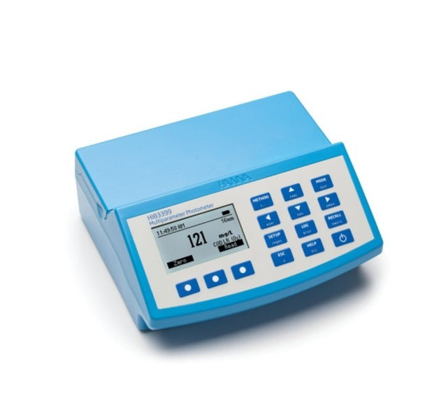 Benchtop multiparameter photometer with memory & USB, 230V