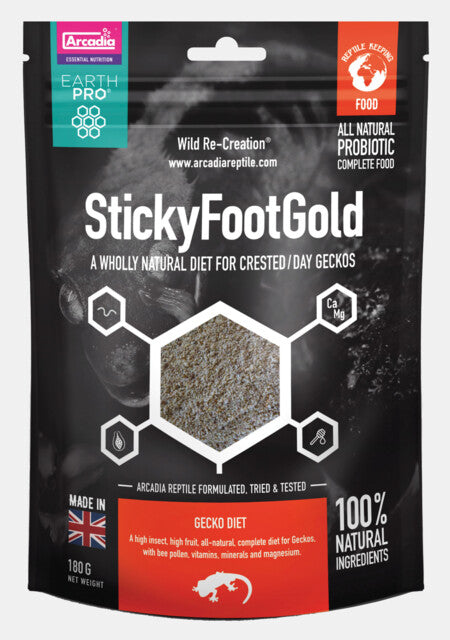 Arcadia Earth Pro Stickyfoot Gold 180g