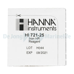 Reagents for Iron 0.00 to 5.00 mg / l, 25 pcs