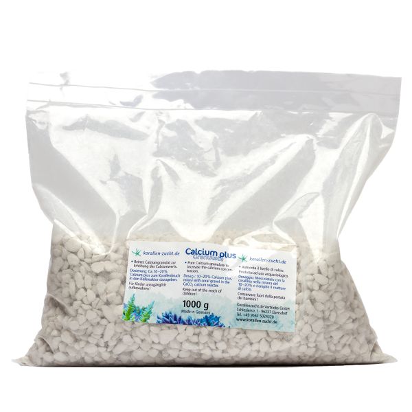 Calcium plus granulate for CalciumReactors - 1kg