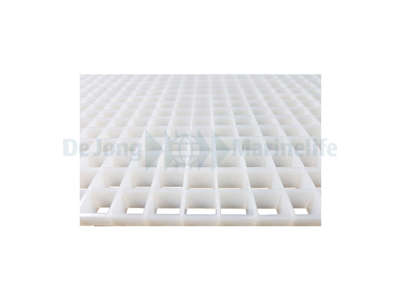 Light grid plates white - pc.