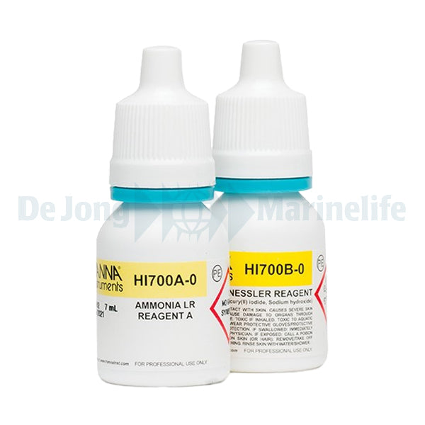 Liquid reagents for ammonia, 0.00 to 3.00 mg / l, 25 tests