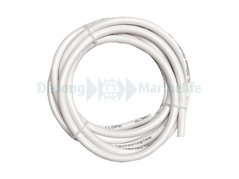 LLPDE Tube/ White / 1/4OD - 3 m