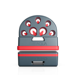 Seven-tube magnetic tube organizer