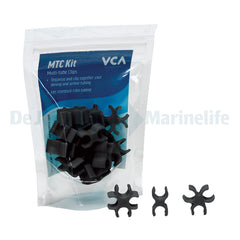 Multi Tube clips Lava Rock Black (15 piece Kit)